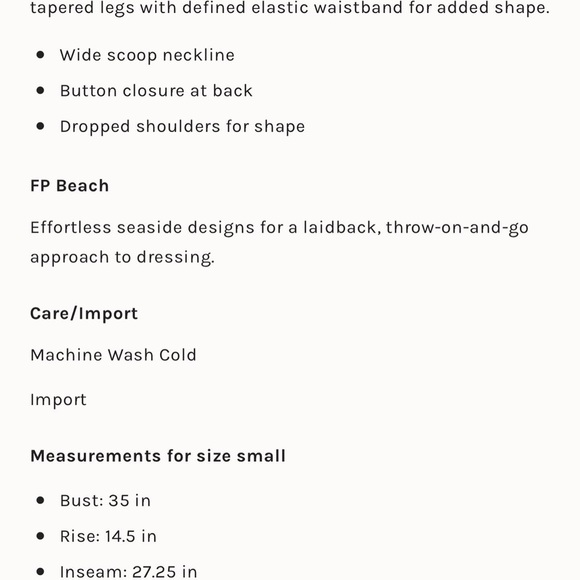 EUC Free People Beach Keepin It Real jumpsuit // chenille one piece - Picture 9 of 9